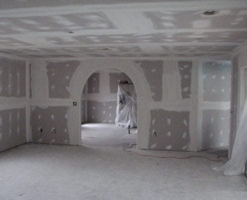 drywall installation completed in kingston