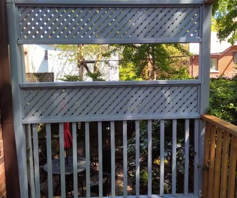 Deck Being Painted in Kingston - After