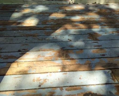 Deck Painters Kingston - Before