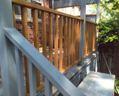During Deck Painting Kingston - After