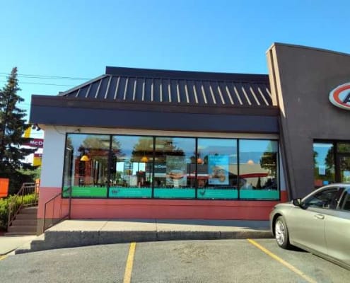 A & W Restaurant Exterior Painting - Before