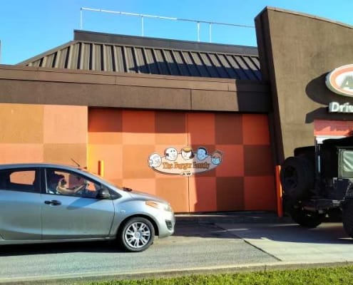 A & W Restaurant Painters - Before