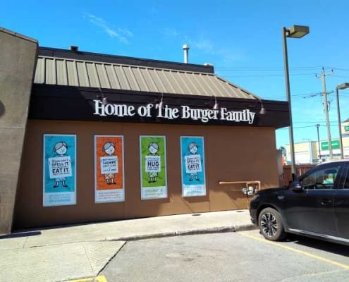 A & W Restaurant Painting - During